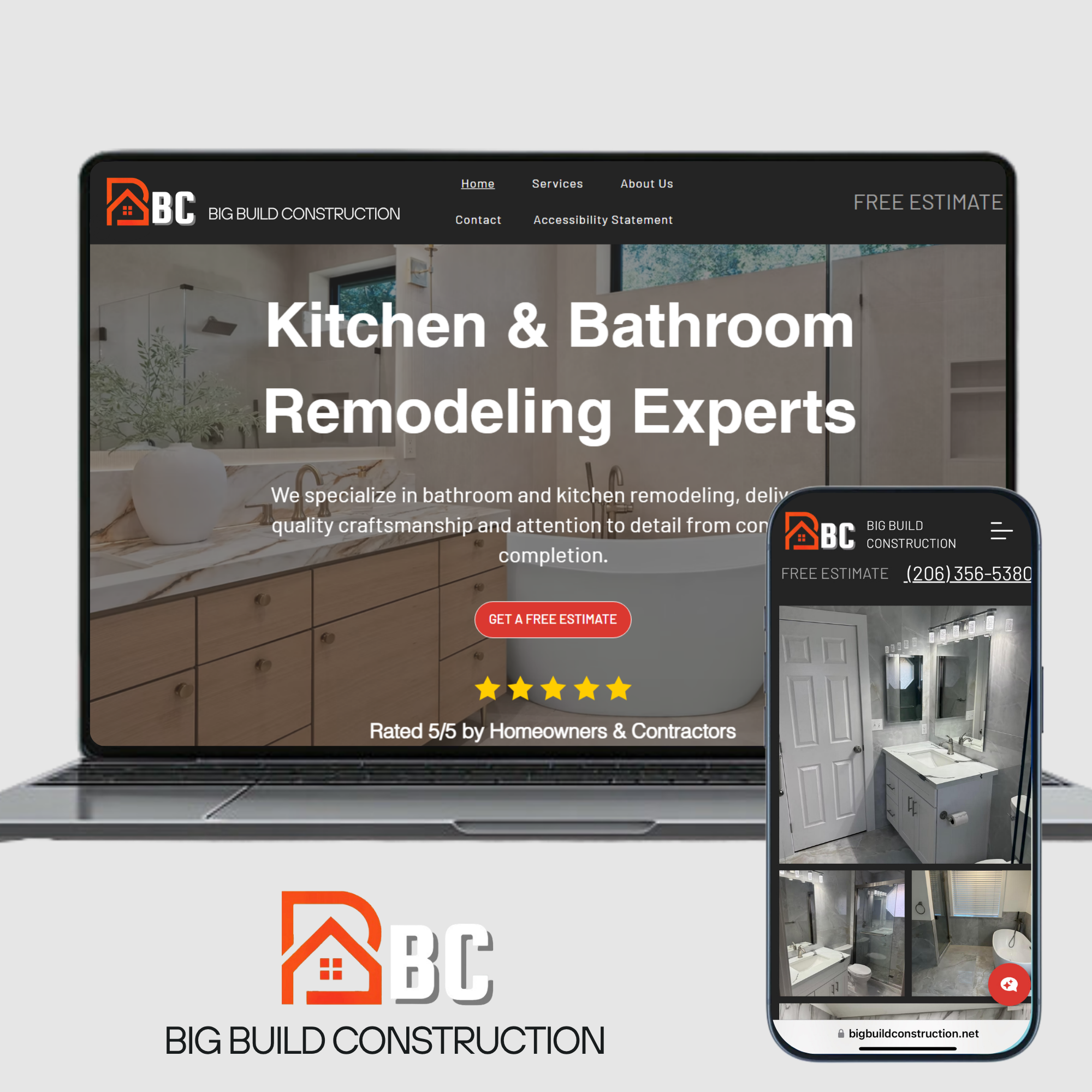 Big Build Construction Website