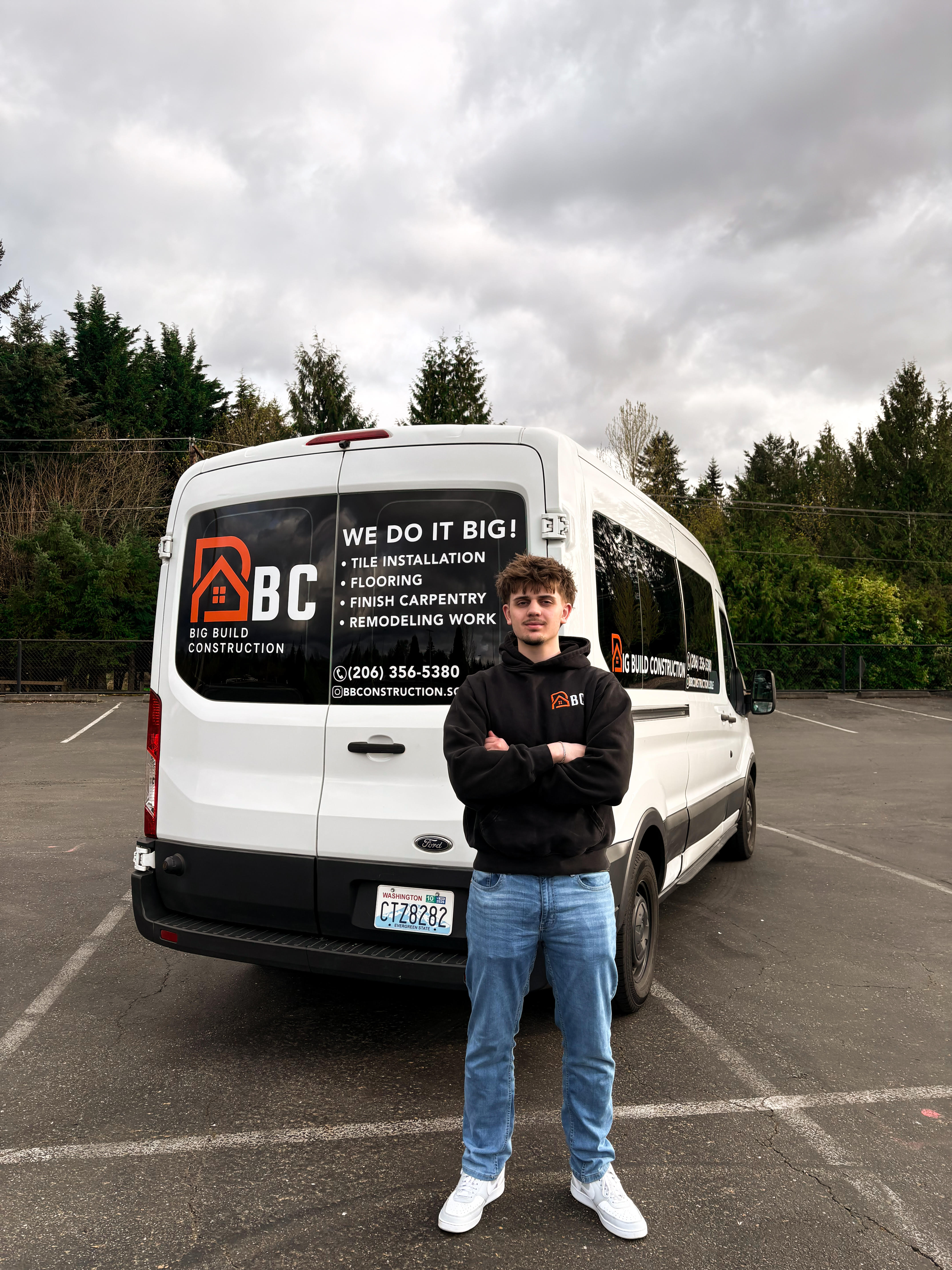 TradeFusion contractor work van
